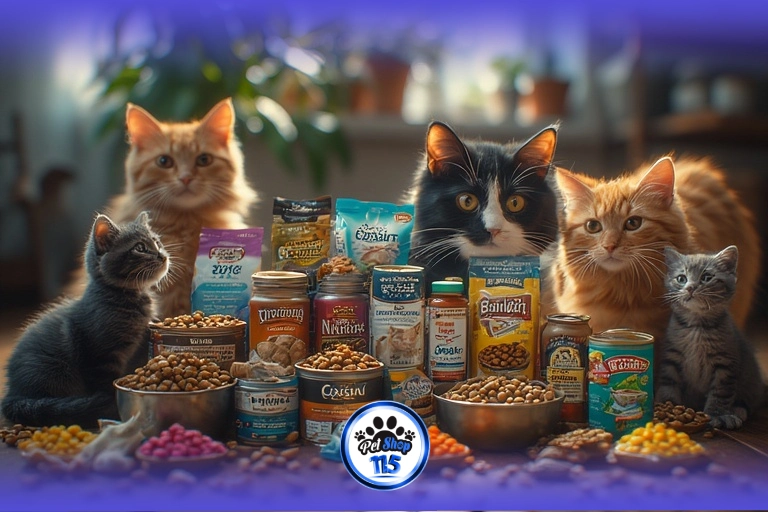 انواع غذا و تقویتی گربه